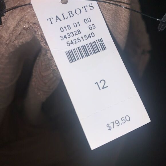 Talbots corduroy skirt - Picture 3 of 5